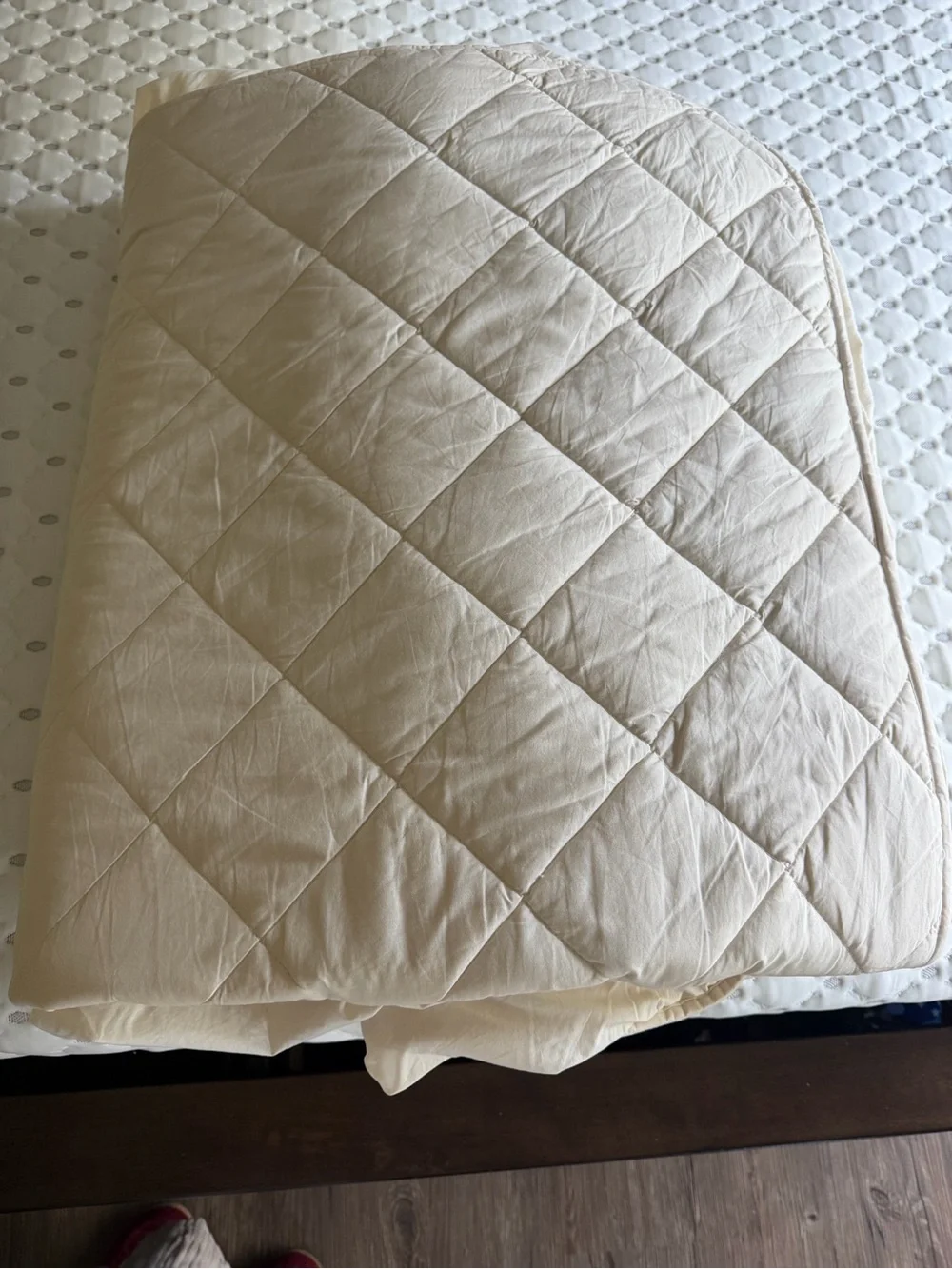 Deluxe Washable Woolroom Mattress Protector Cover